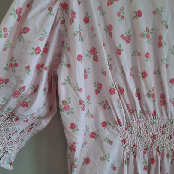 Dondolo Cottagecore Rose Maxi Dress XL - Picture 7 of 12
